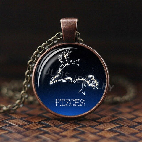 "The Vintage" Zodiac necklace