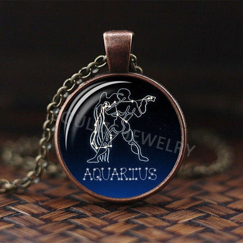 "The Vintage" Zodiac necklace