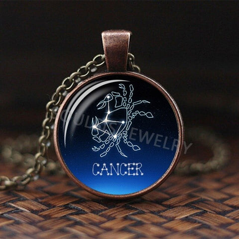 "The Vintage" Zodiac necklace