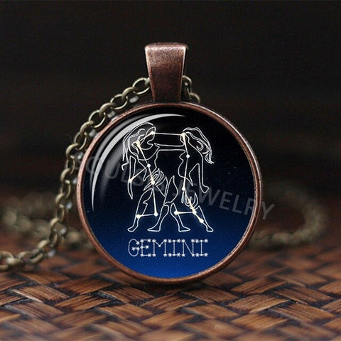"The Vintage" Zodiac necklace