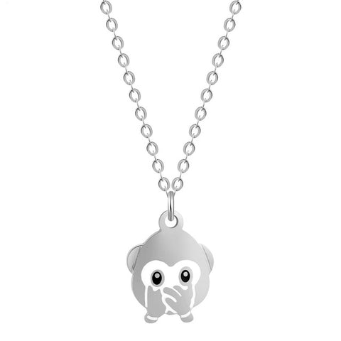 Free Monkey Animal Necklace