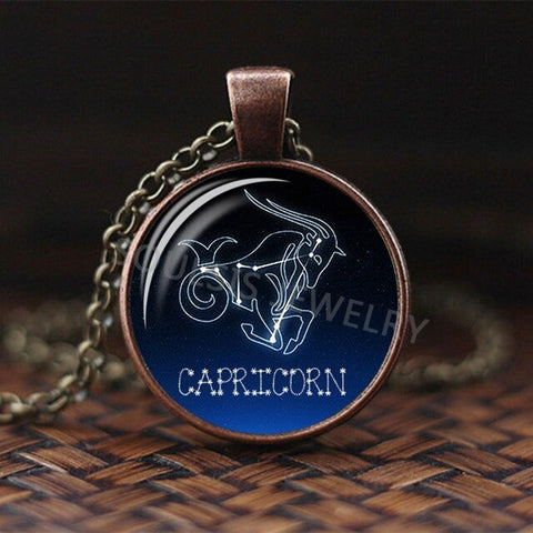 "The Vintage" Zodiac necklace