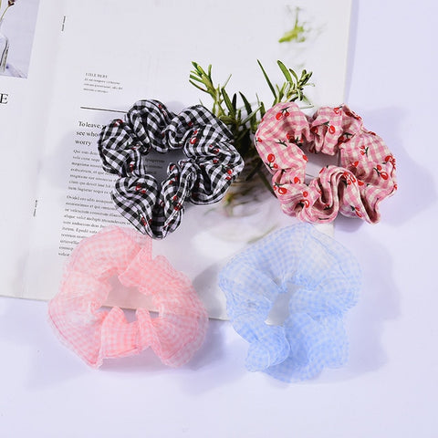 4 pieces Scrunchies Mix #13