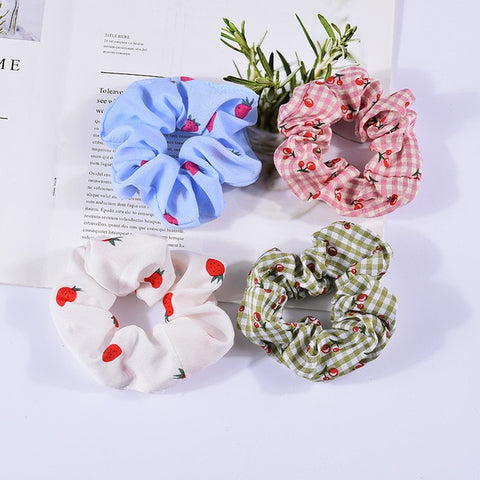 4 pieces Scrunchies Mix #6