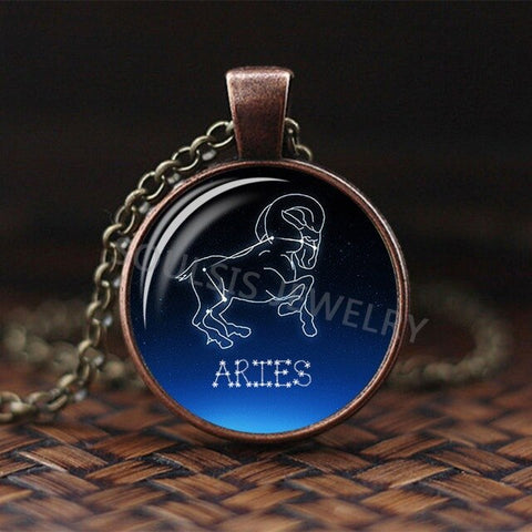"The Vintage" Zodiac necklace