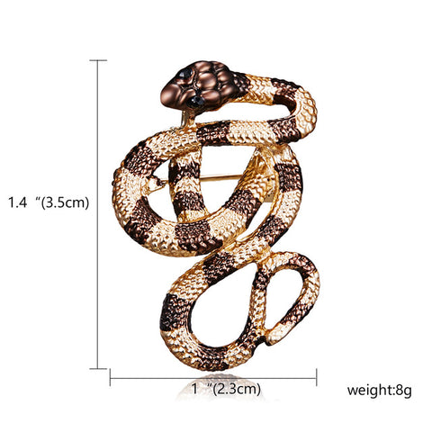 Snake Brooch