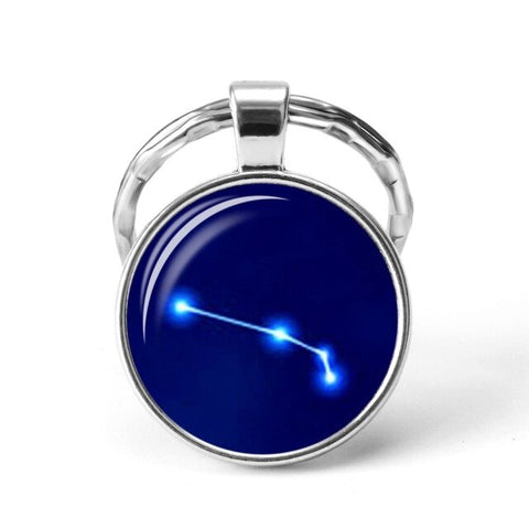 "Night in Blue" Keychain