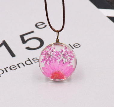 Your Dried Ball Necklace