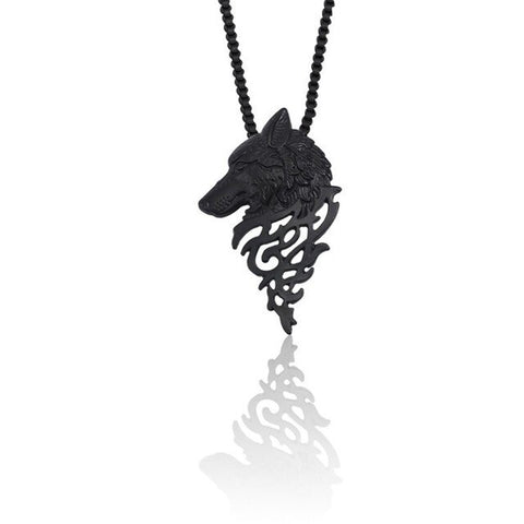 "Wolf Face" Necklace