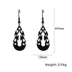 Earings, Model - Bonfire Black