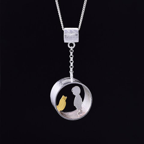 Meeting Love With Cat Pendant (without Necklace)