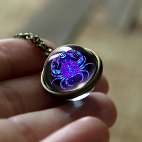 "Sign in a Bubble" Necklace