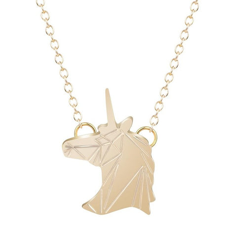 Free Unicorn Head Necklace