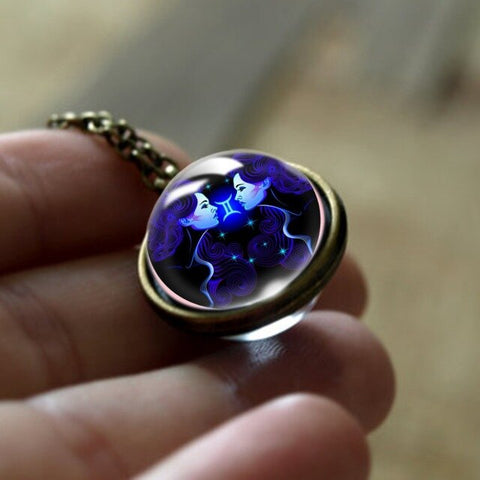 "Sign in a Bubble" Necklace