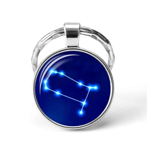 "Night in Blue" Keychain