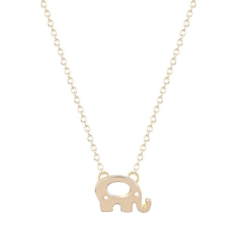 Hollow Elephant Necklace