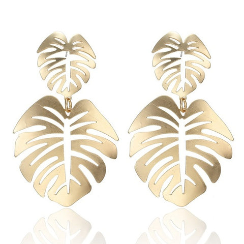 Free Leaf Long Earring