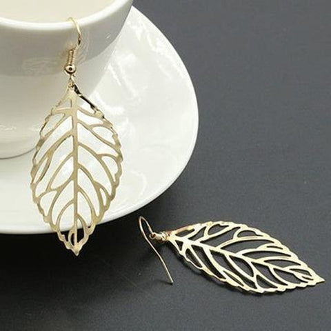 Free Leaf Long Earring