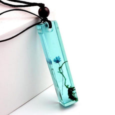 "Blue Flower" Necklace