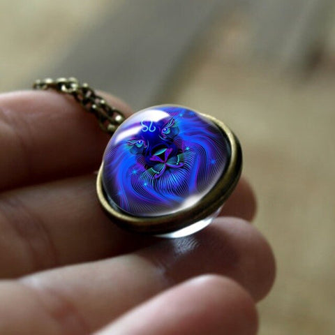 "Sign in a Bubble" Necklace