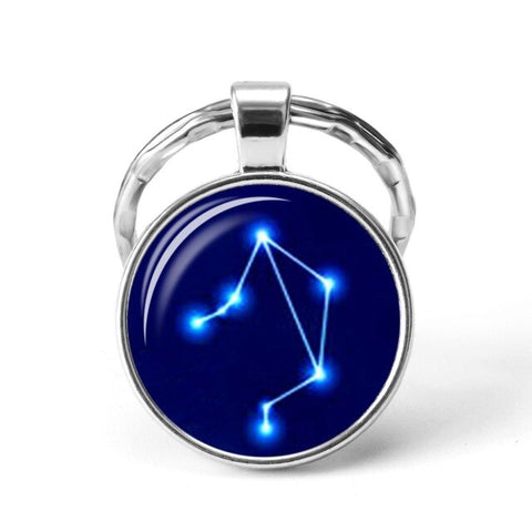 "Night in Blue" Keychain