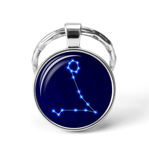 "Night in Blue" Keychain