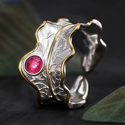 Sterling Silver Gemstone Ring