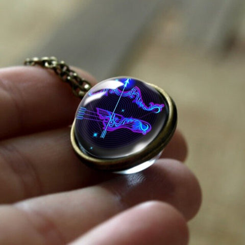 "Sign in a Bubble" Necklace