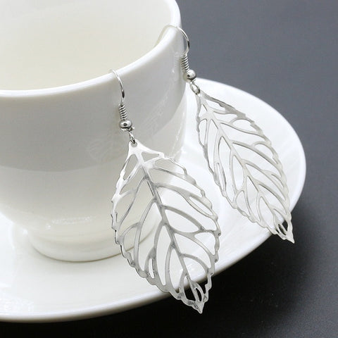 Free Leaf Long Earring