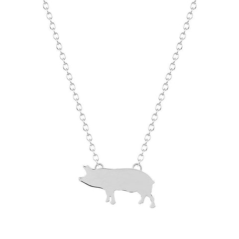 Happy Pig Necklace
