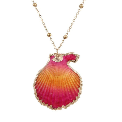 Orange St Jacques Necklace