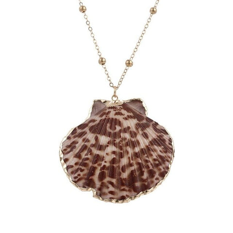 Leopard St Jacques Necklace