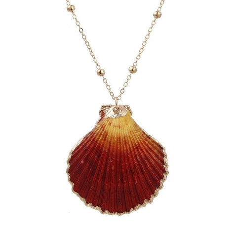 St Jacques Orange Necklace