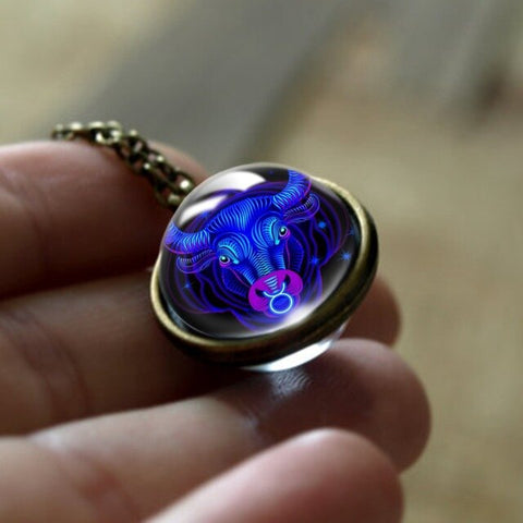 "Sign in a Bubble" Necklace