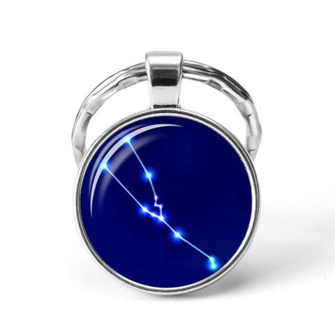 "Night in Blue" Keychain