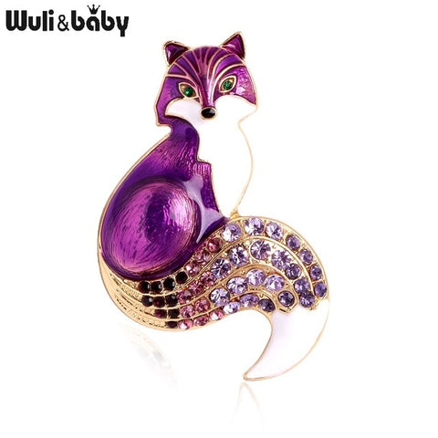 Fox Brooch