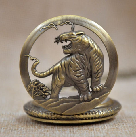 Watch - Tiger Quartz Pocket Watch