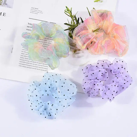 4 pieces Scrunchies Mix #14