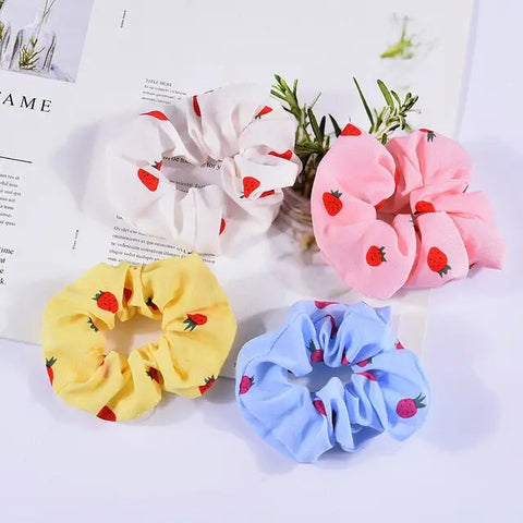 4 pieces Scrunchies Mix #18
