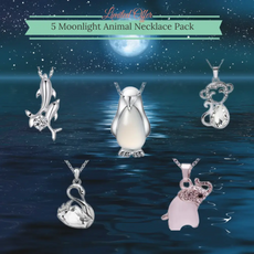 5 Moonlight Animal Necklace Pack