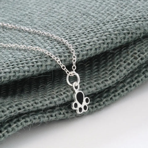 925 Sterling Silver Paw