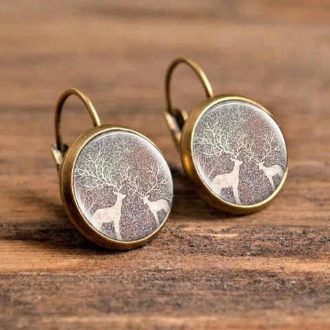 Animal Art Earrings