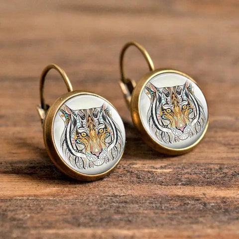 Animal Art Earrings