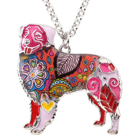 Australian Shepherd Necklace