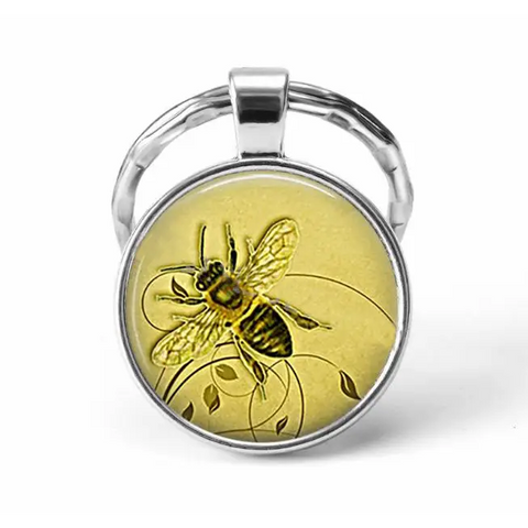 Bee Animal Keychain