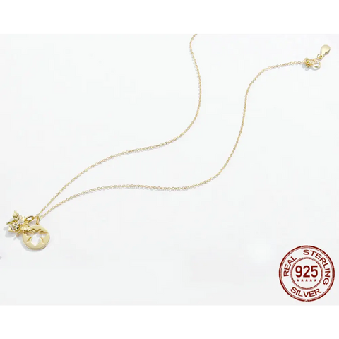 Bee Double Necklace