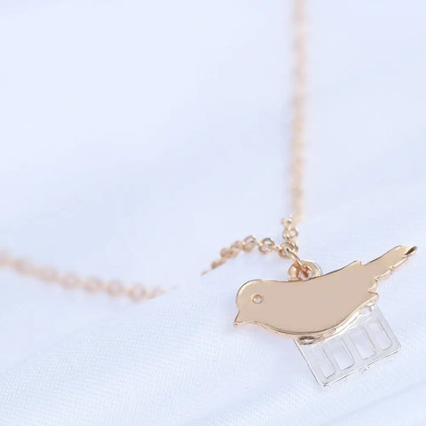 Birds Must be Free Necklace