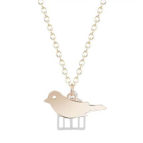 Birds Must be Free Necklace