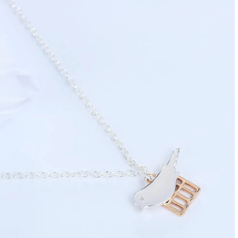 Birds Must be Free Necklace