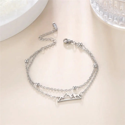 Black Rope Mountain Bracelet